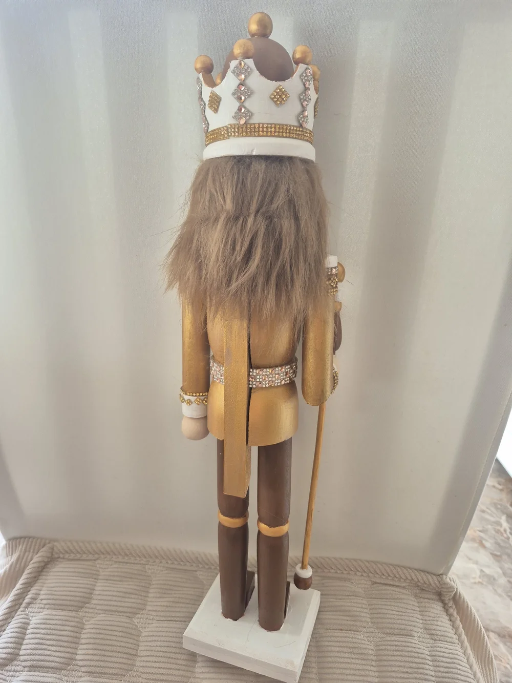 Gold and Brown Decorative Nutcracker Figurine